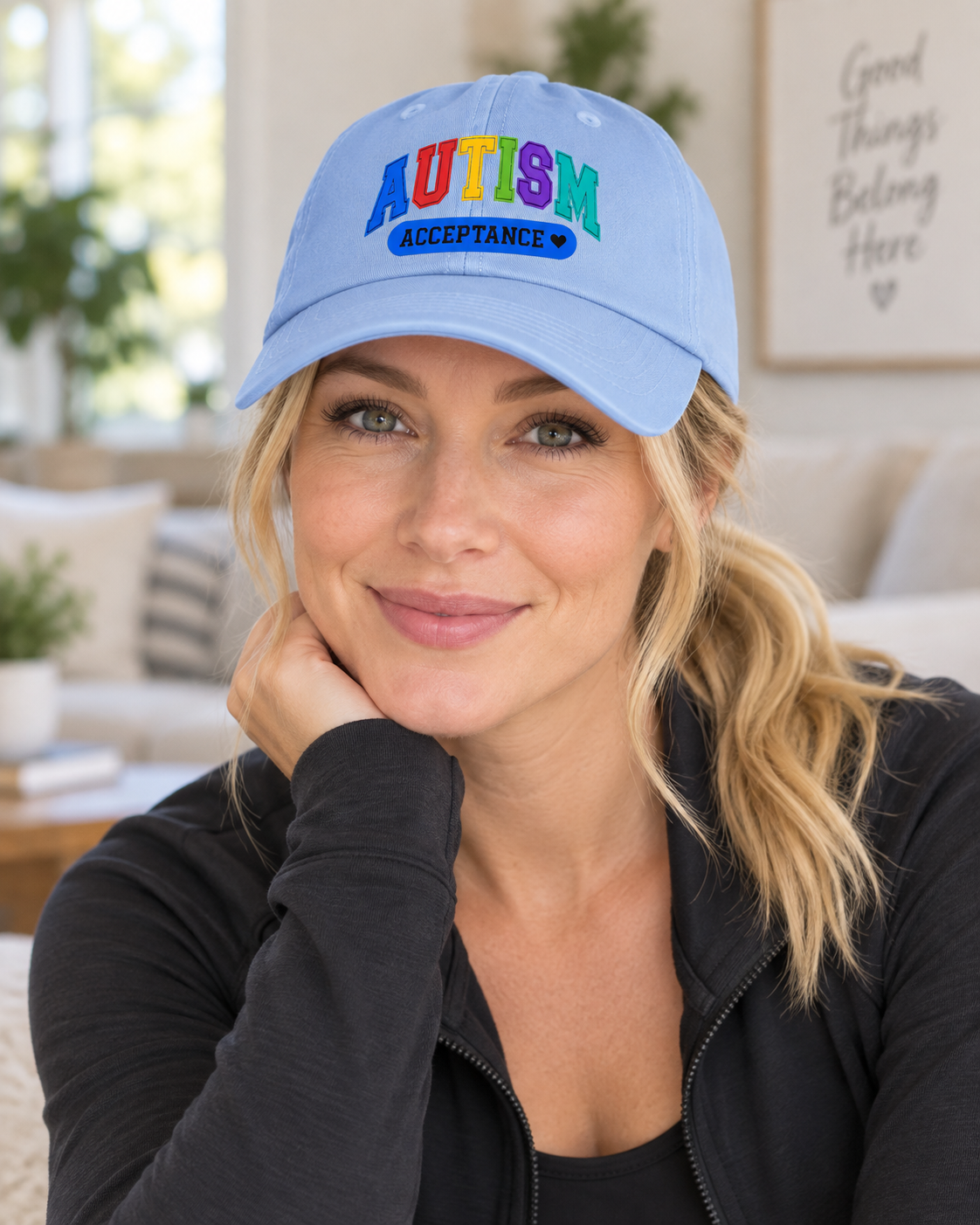 Colorful Autism Acceptance Hat (Acceptance Matters) — Dad Cap