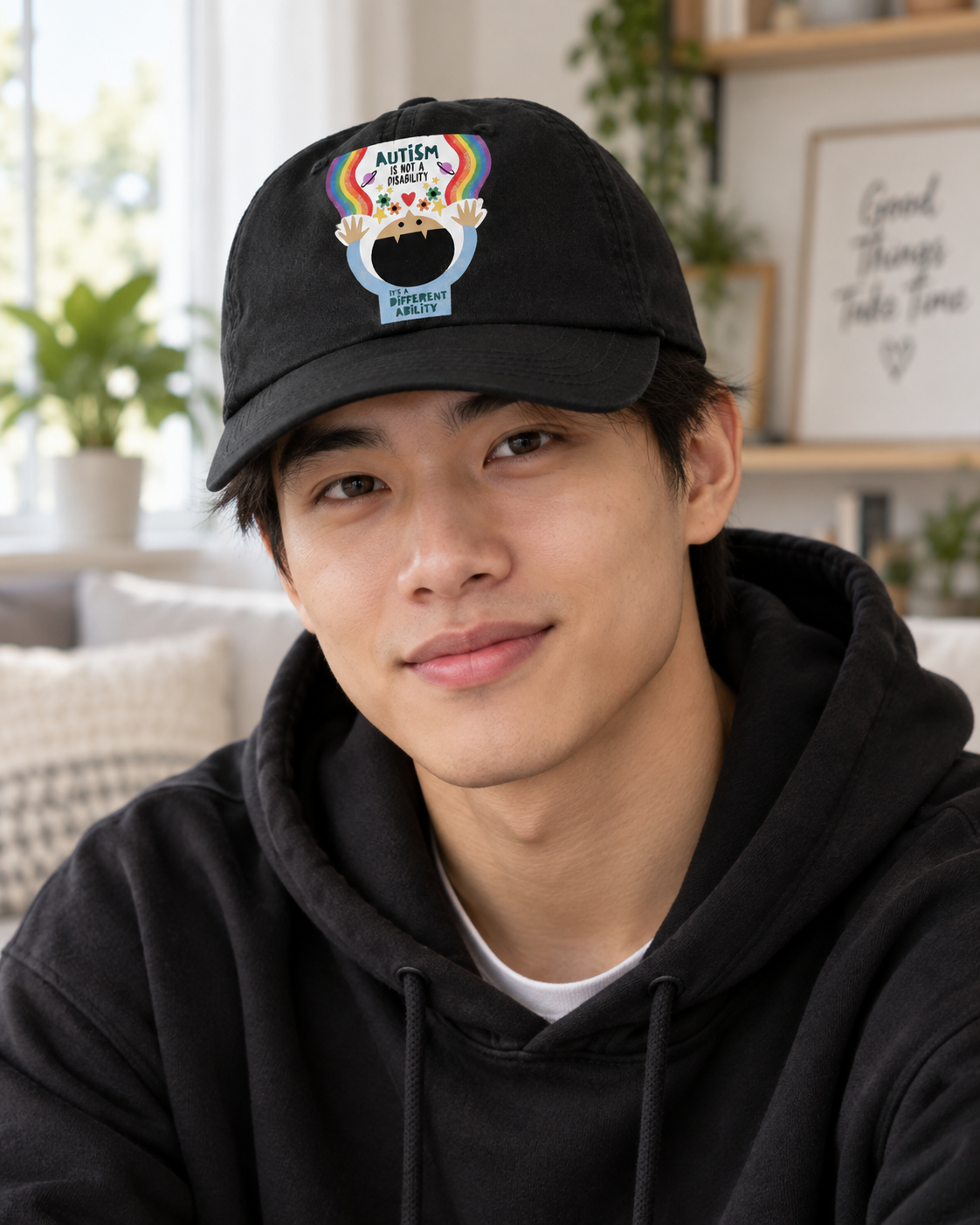 Different Ability Autism Acceptance Hat (Autism Is Not a Disability) — Dad Cap