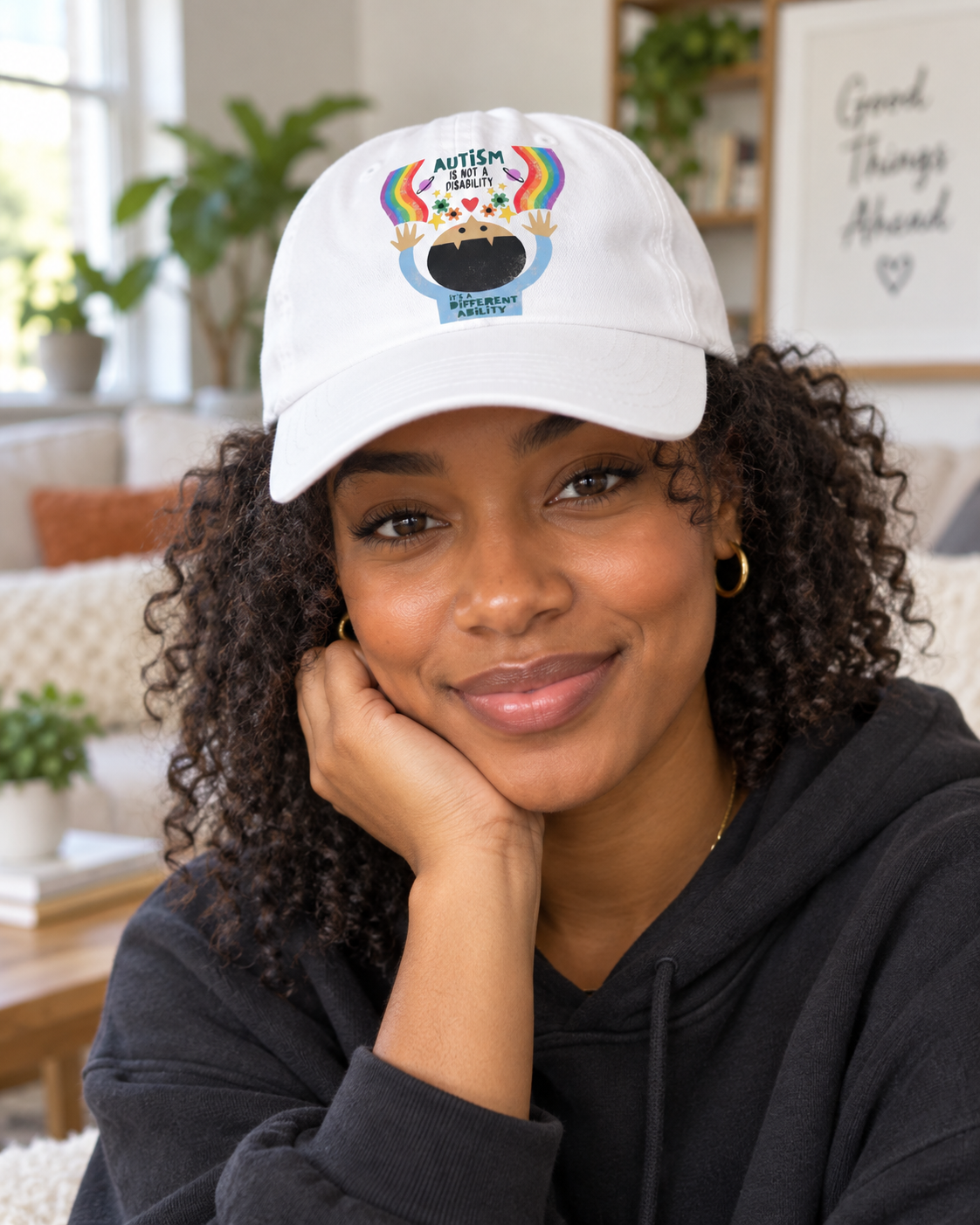 Different Ability Autism Acceptance Hat (Autism Is Not a Disability) — Dad Cap