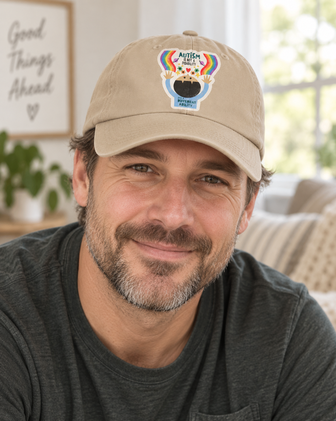 Different Ability Autism Acceptance Hat (Autism Is Not a Disability) — Dad Cap