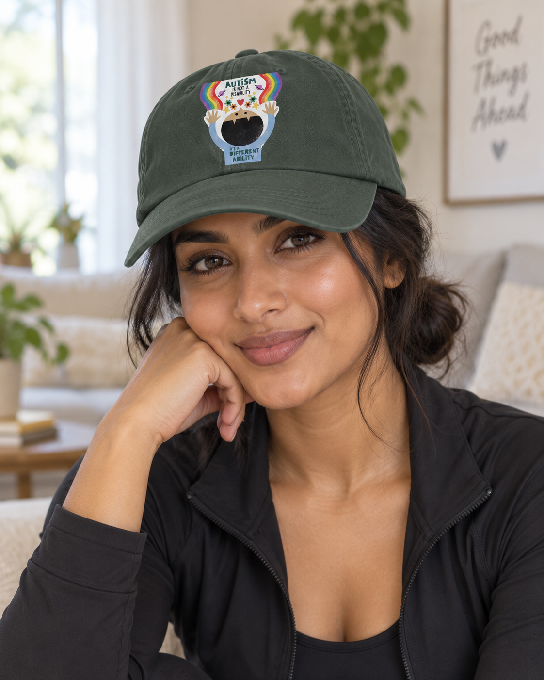 Different Ability Autism Acceptance Hat (Autism Is Not a Disability) — Dad Cap