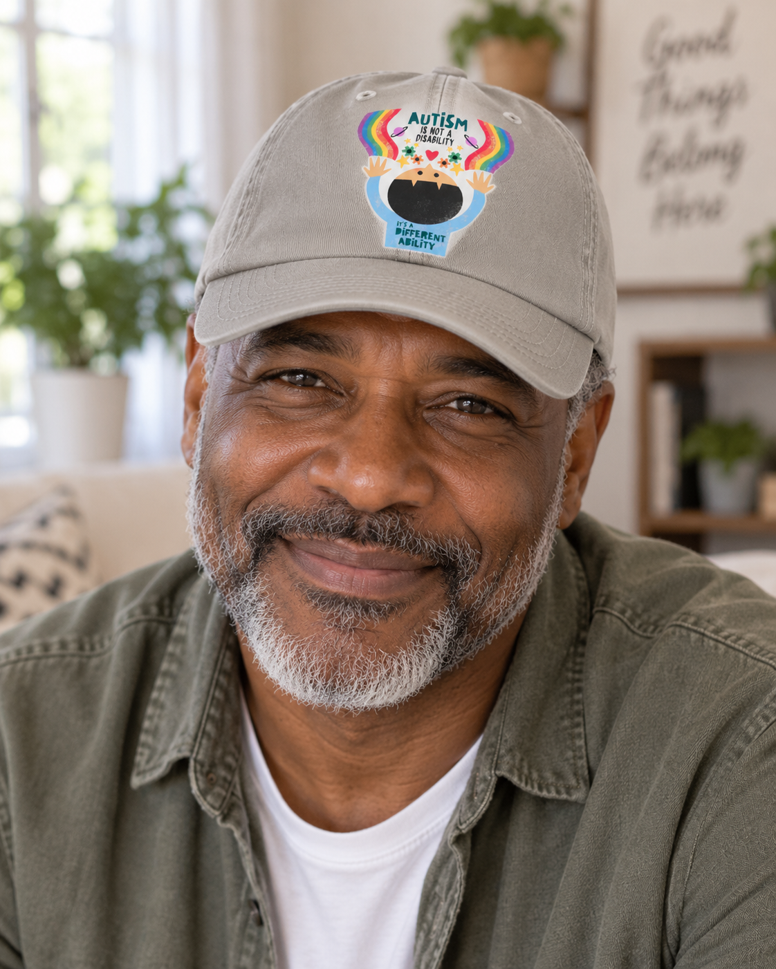 Different Ability Autism Acceptance Hat (Autism Is Not a Disability) — Dad Cap