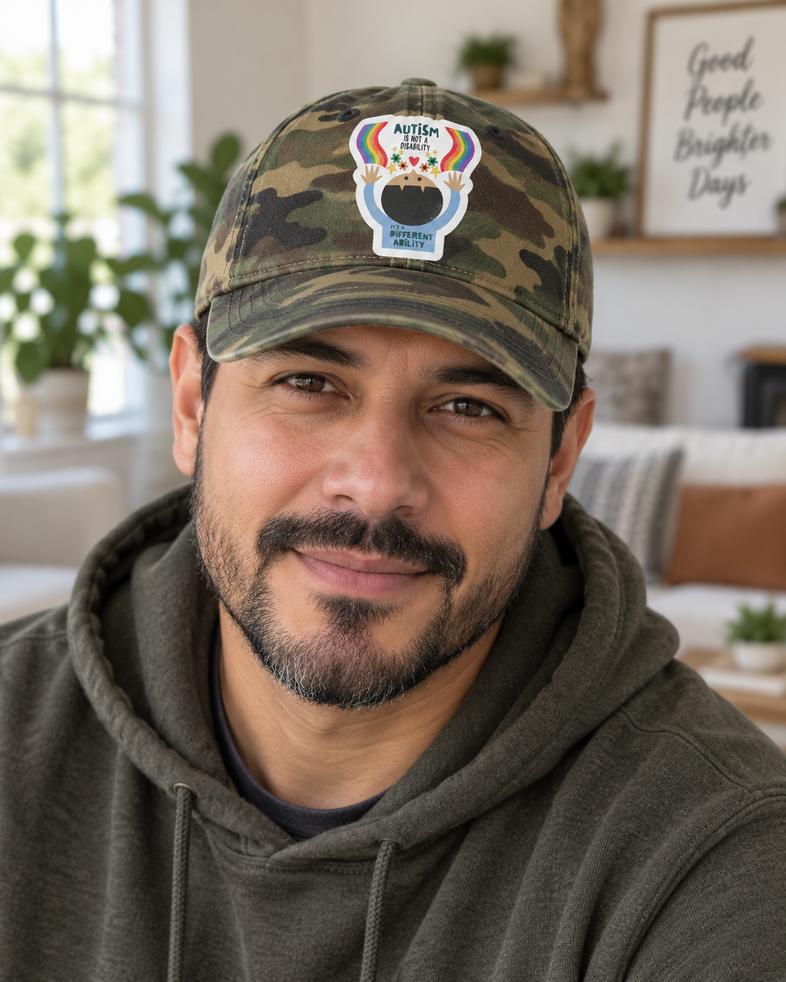 Different Ability Autism Acceptance Hat (Autism Is Not a Disability) — Dad Cap