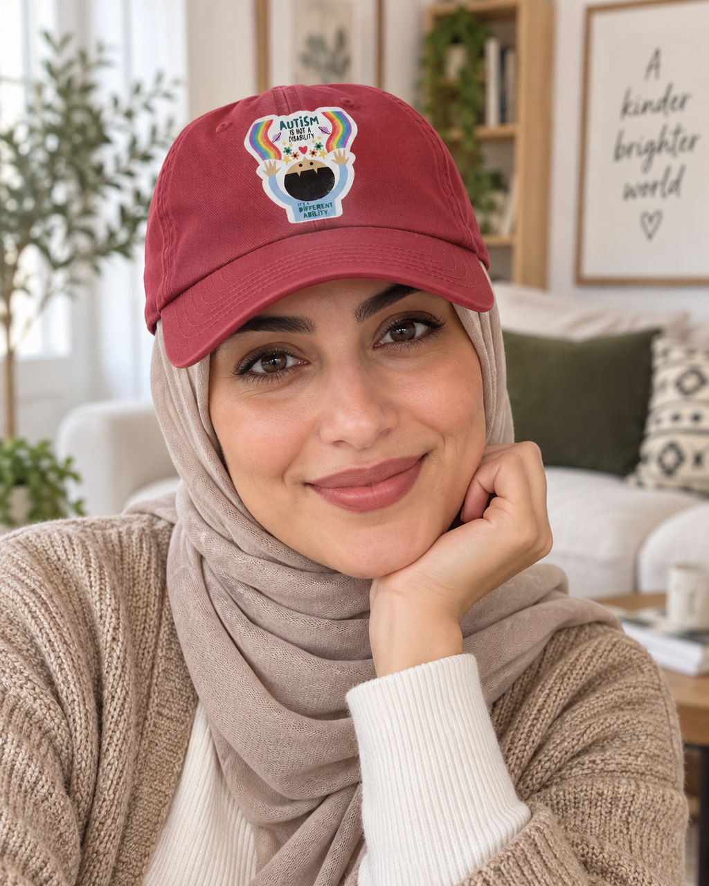 Different Ability Autism Acceptance Hat (Autism Is Not a Disability) — Dad Cap
