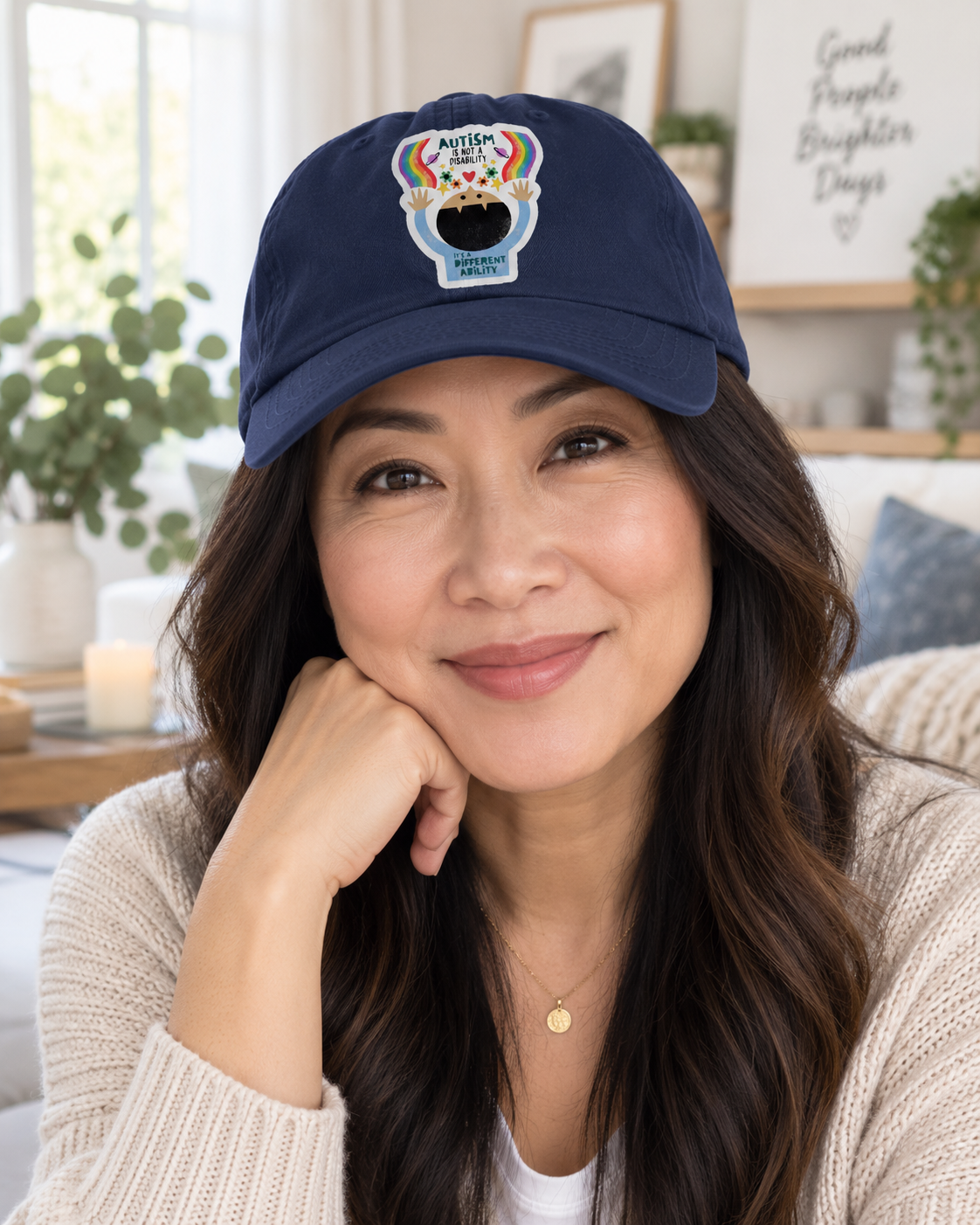 Different Ability Autism Acceptance Hat (Autism Is Not a Disability) — Dad Cap