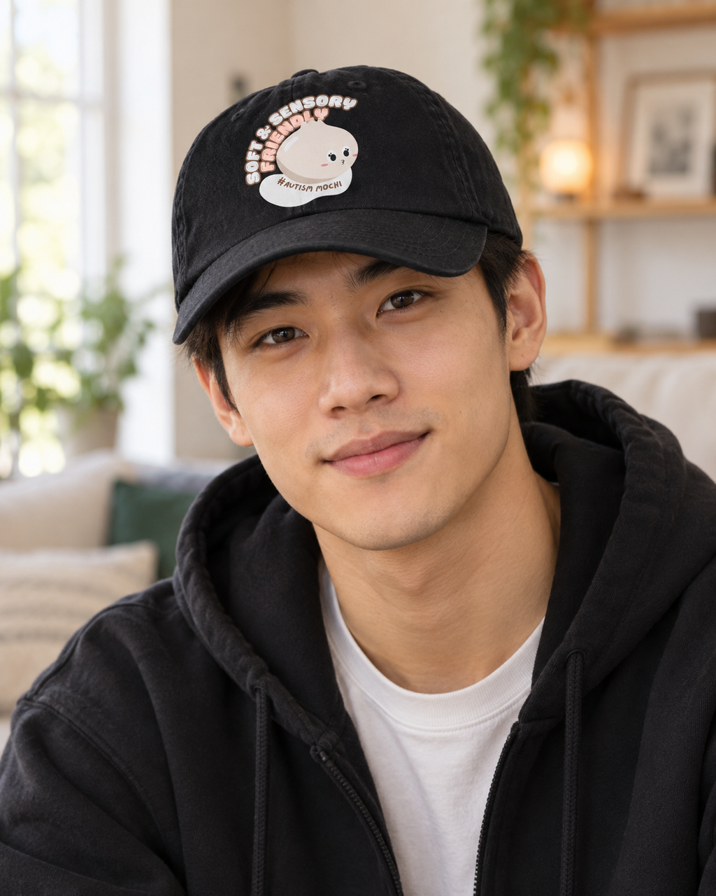 Cute Mochi Autism Awareness Hat (Soft & Sensory Friendly) — Dad Cap