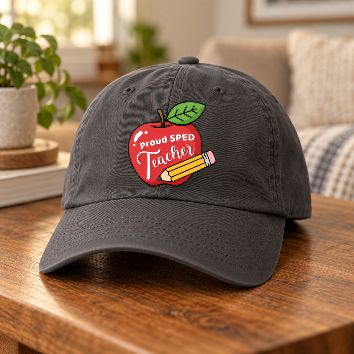 Proud SPED Teacher Cap — Classic Dad Cap