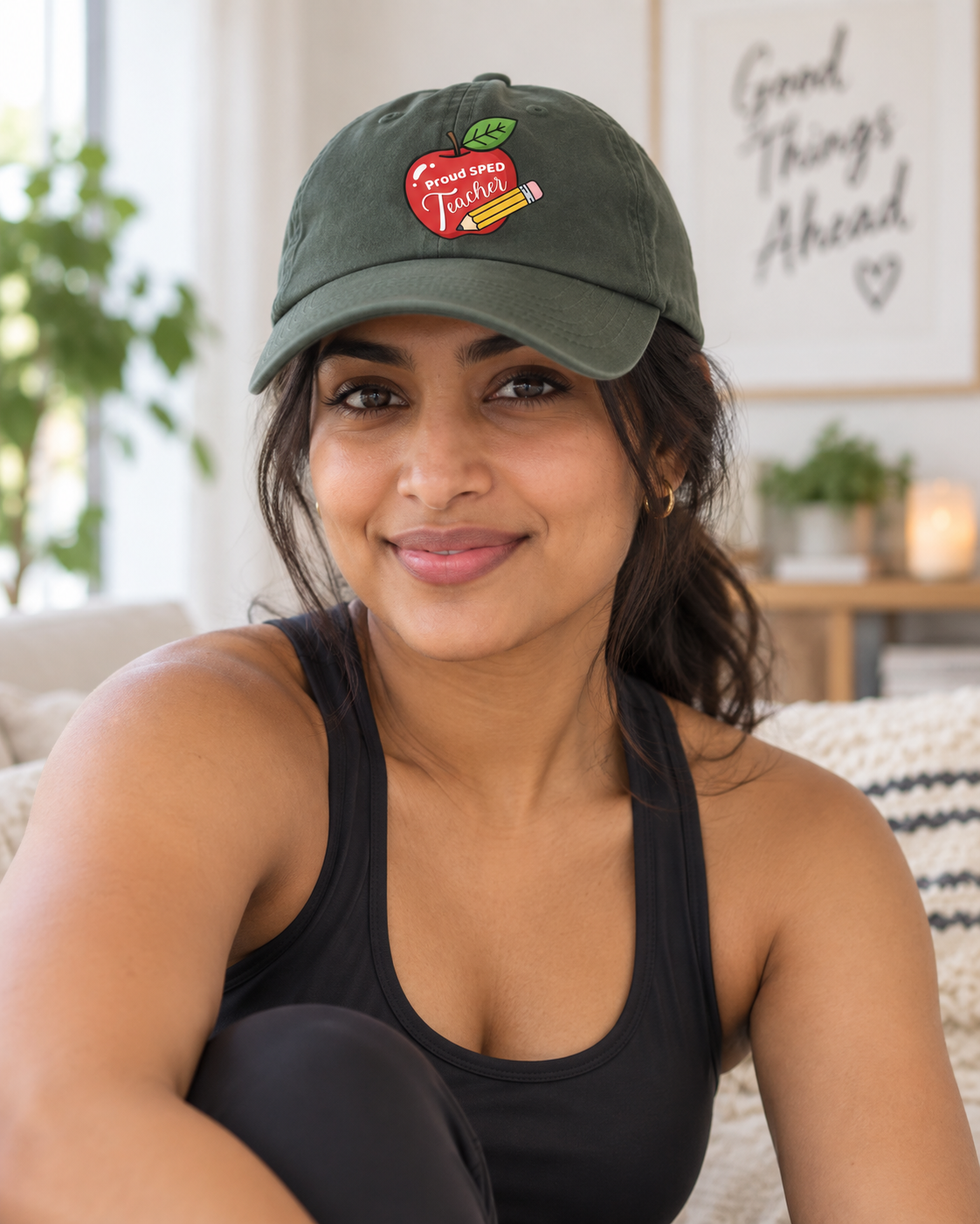 Proud SPED Teacher Cap — Classic Dad Cap