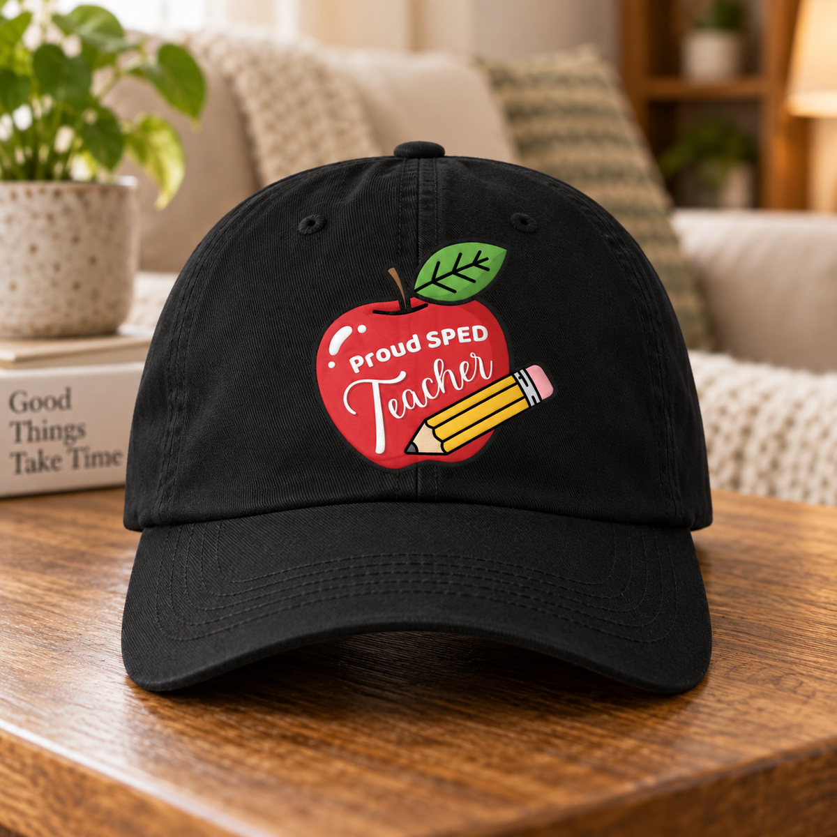Proud SPED Teacher Cap — Classic Dad Cap