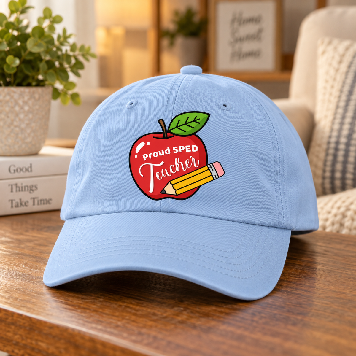 Proud SPED Teacher Cap — Classic Dad Cap