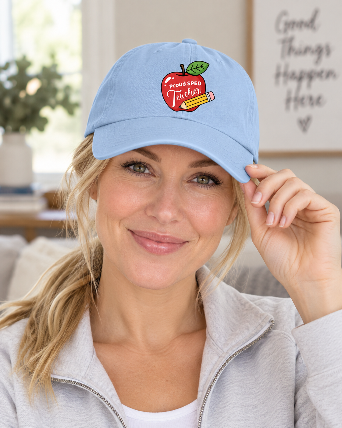 Proud SPED Teacher Cap — Classic Dad Cap