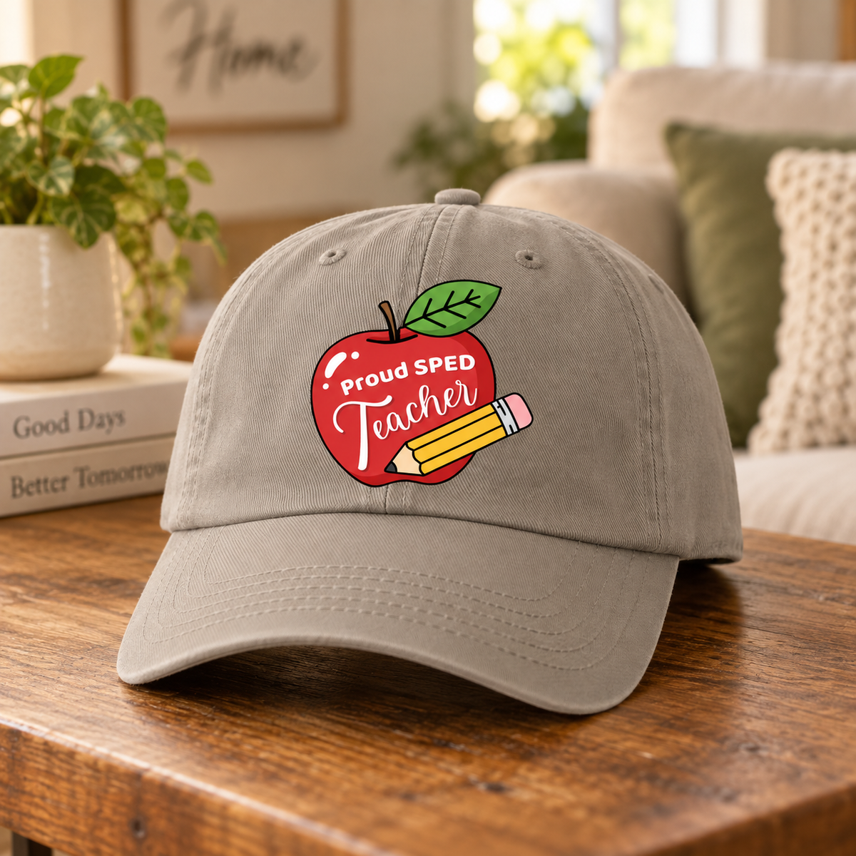 Proud SPED Teacher Cap — Classic Dad Cap