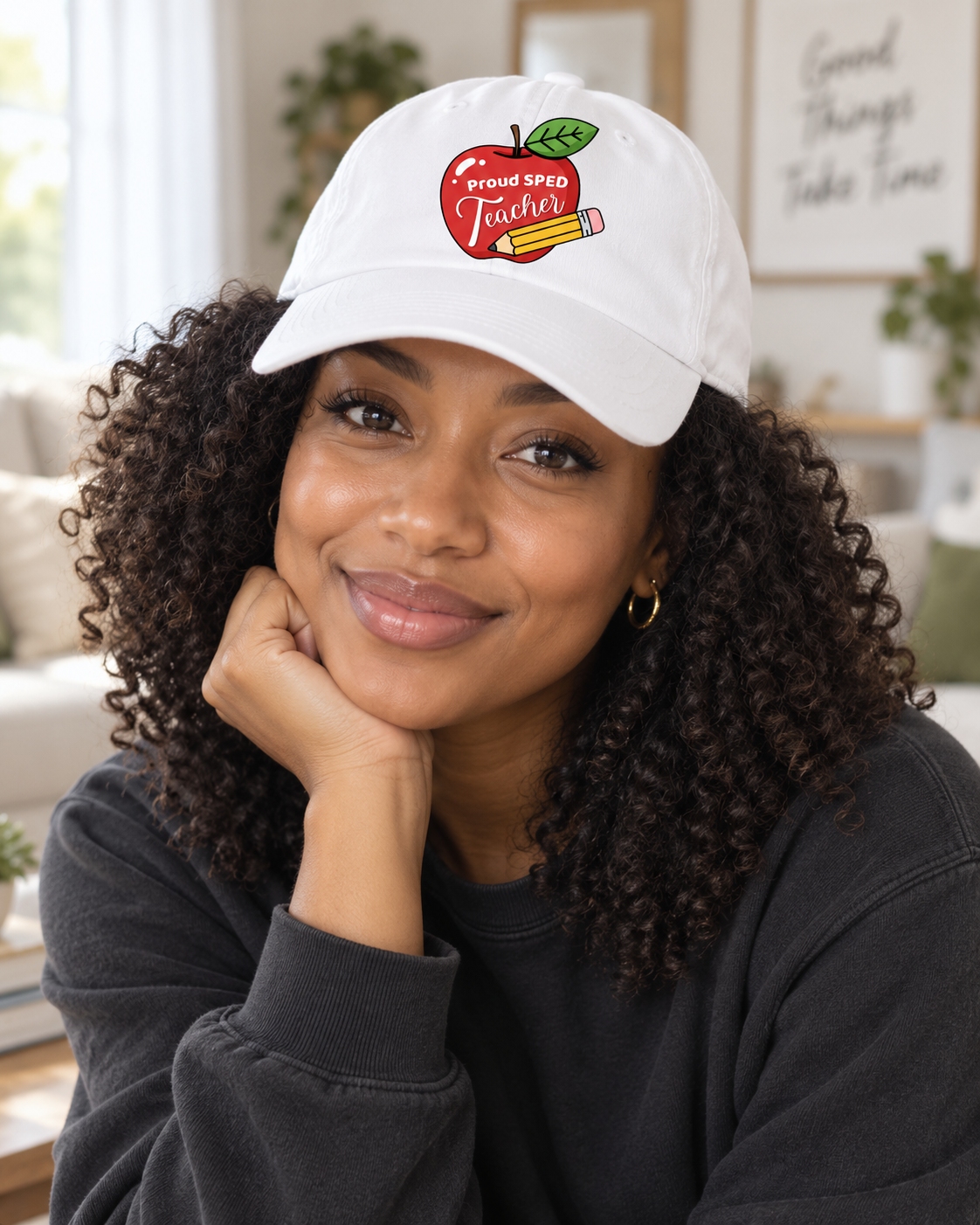 Proud SPED Teacher Cap — Classic Dad Cap
