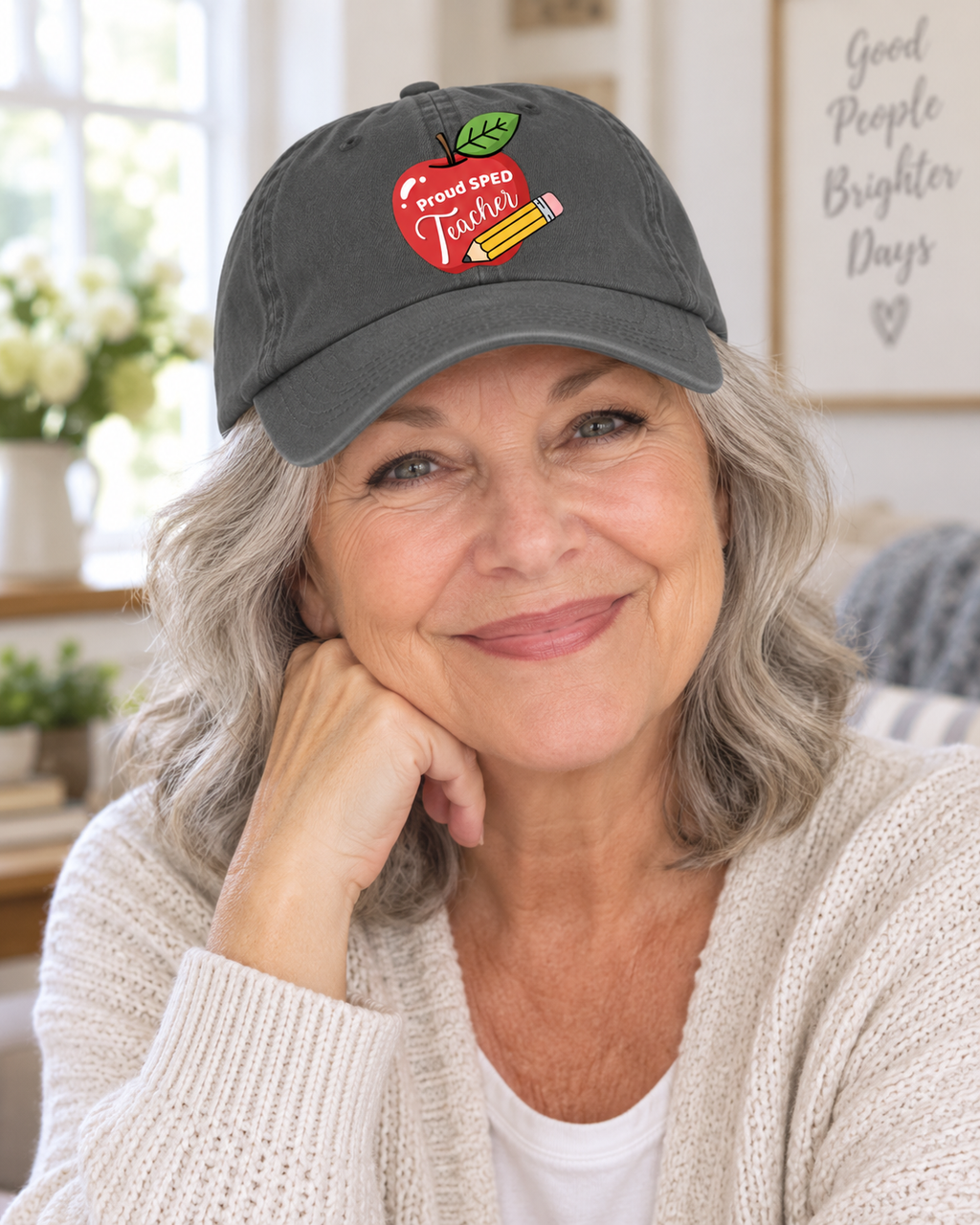 Proud SPED Teacher Cap — Classic Dad Cap