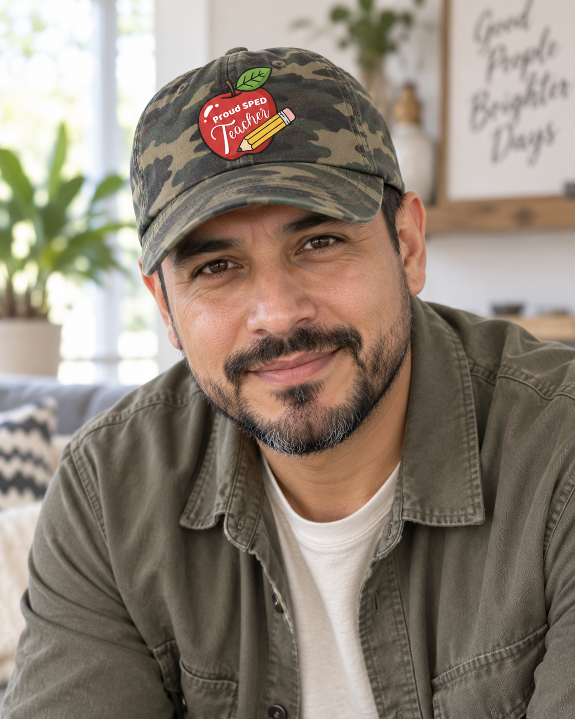 Proud SPED Teacher Cap — Classic Dad Cap