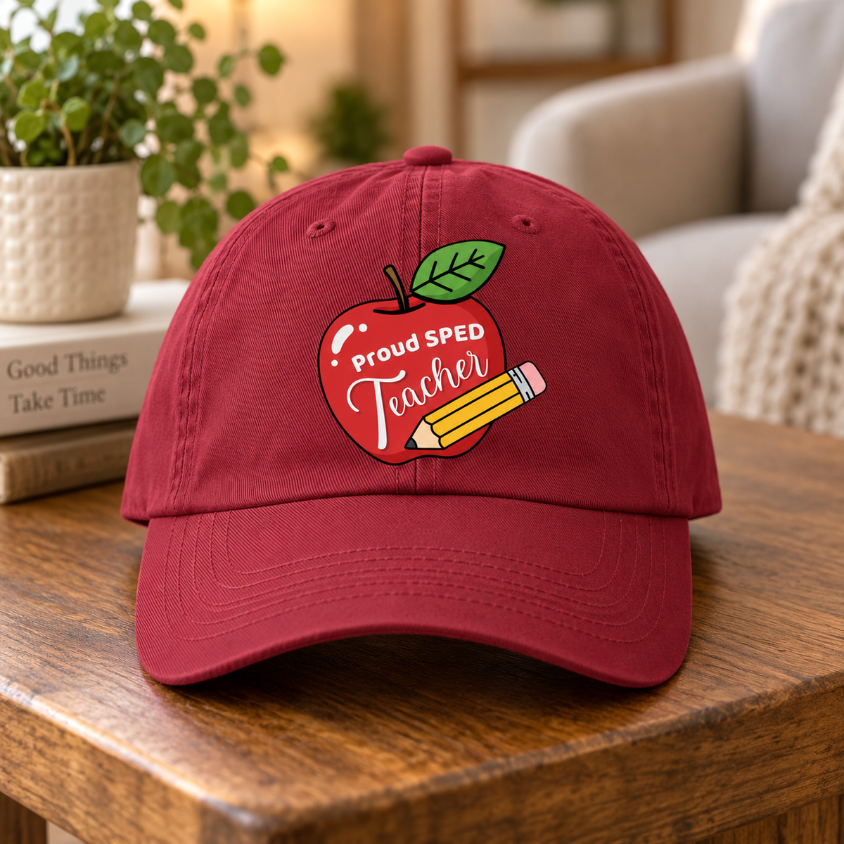 Proud SPED Teacher Cap — Classic Dad Cap