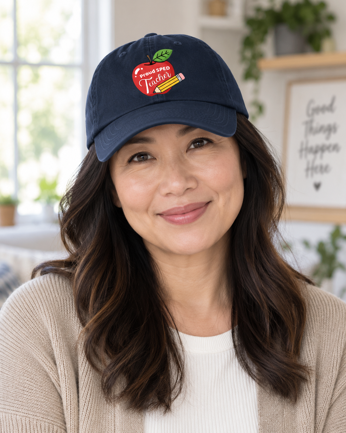 Proud SPED Teacher Cap — Classic Dad Cap