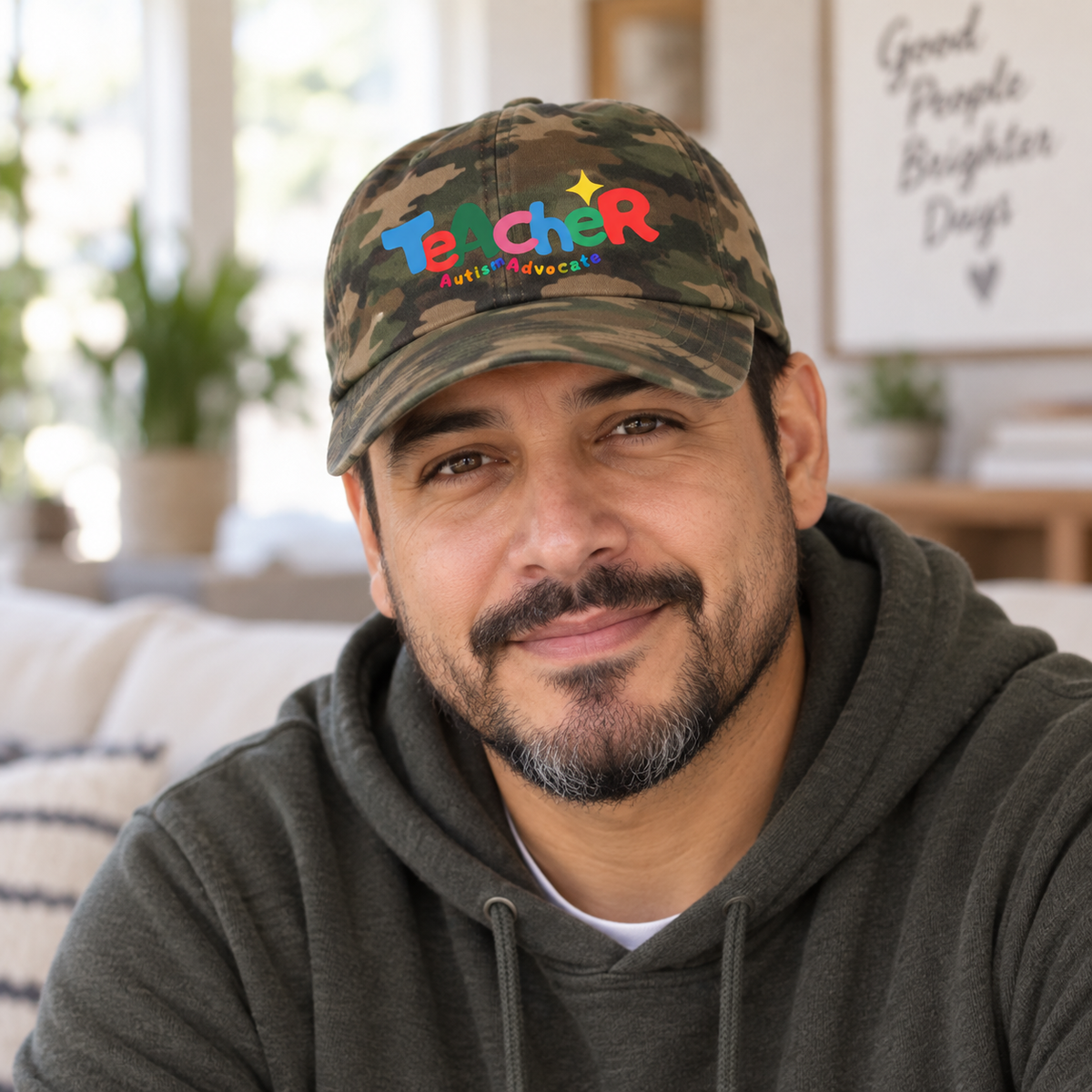 Teacher Autism Advocate Cap — Classic Dad Cap