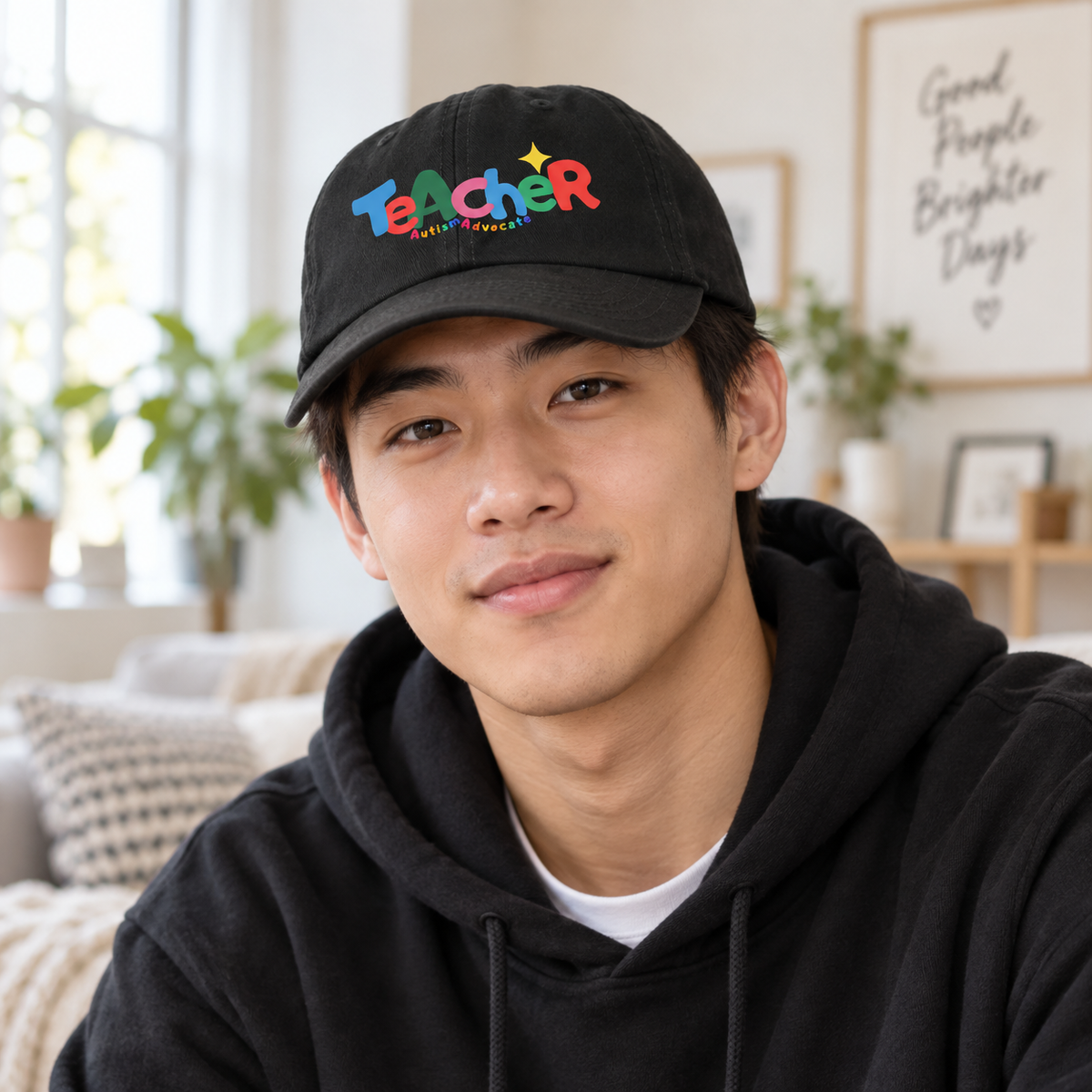 Teacher Autism Advocate Cap — Classic Dad Cap