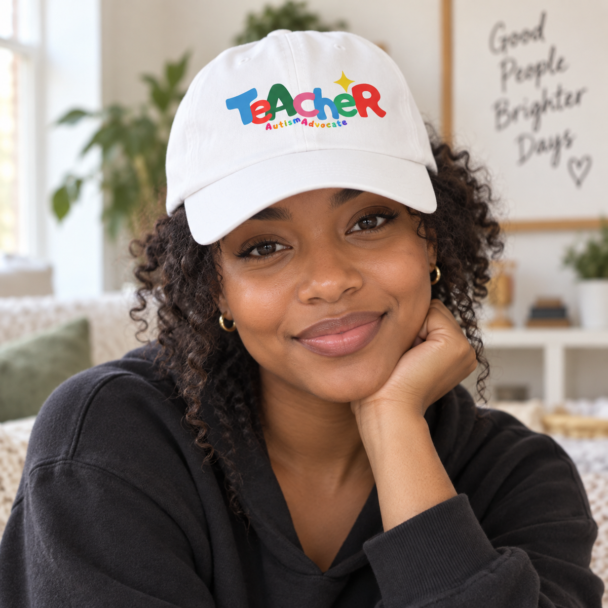 Teacher Autism Advocate Cap — Classic Dad Cap
