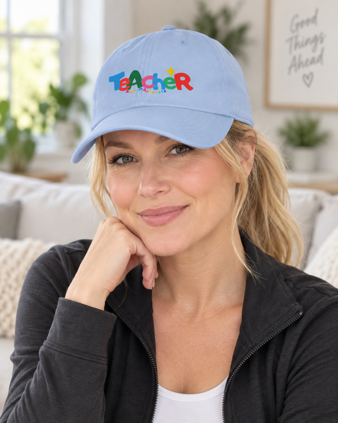 Teacher Autism Advocate Cap — Classic Dad Cap