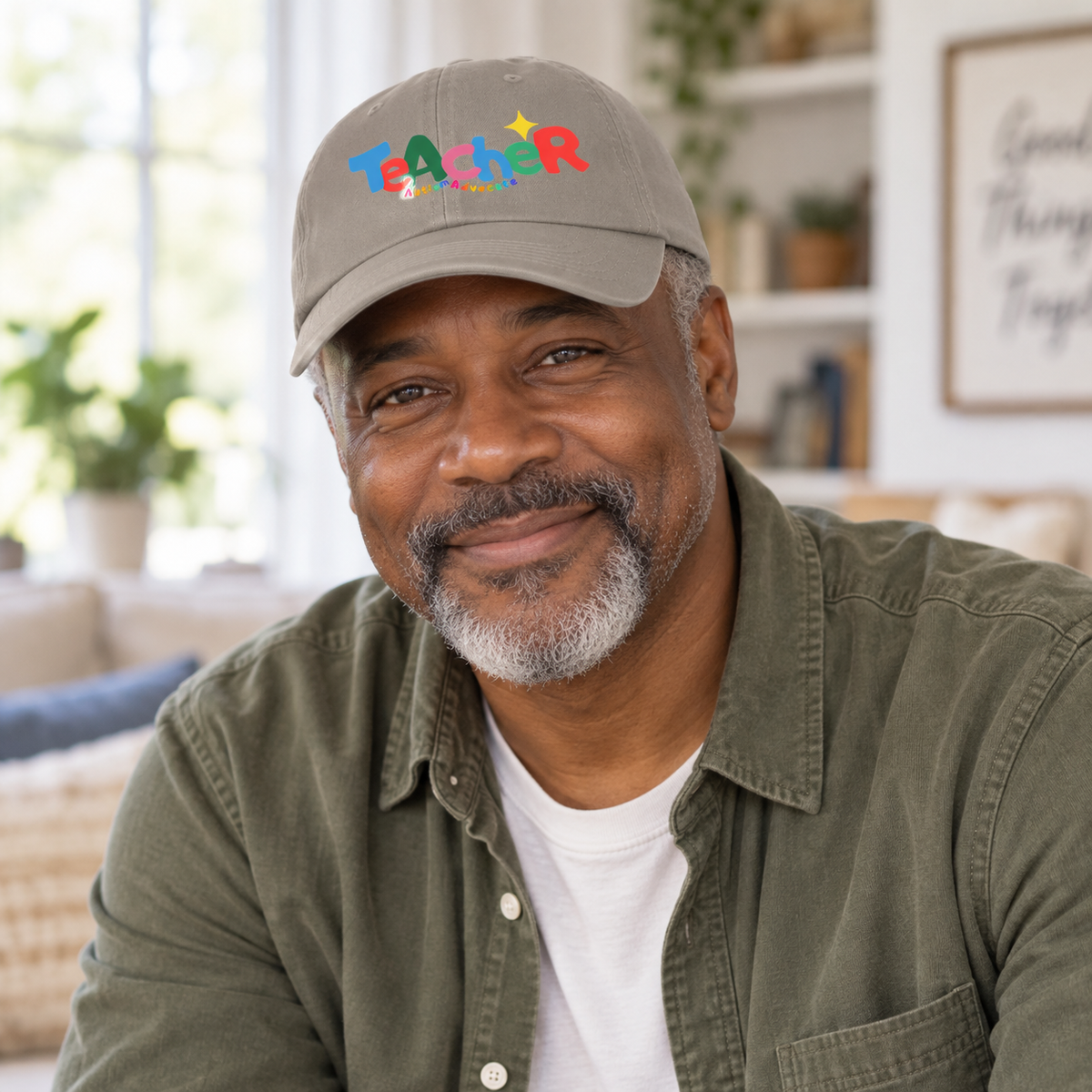 Teacher Autism Advocate Cap — Classic Dad Cap