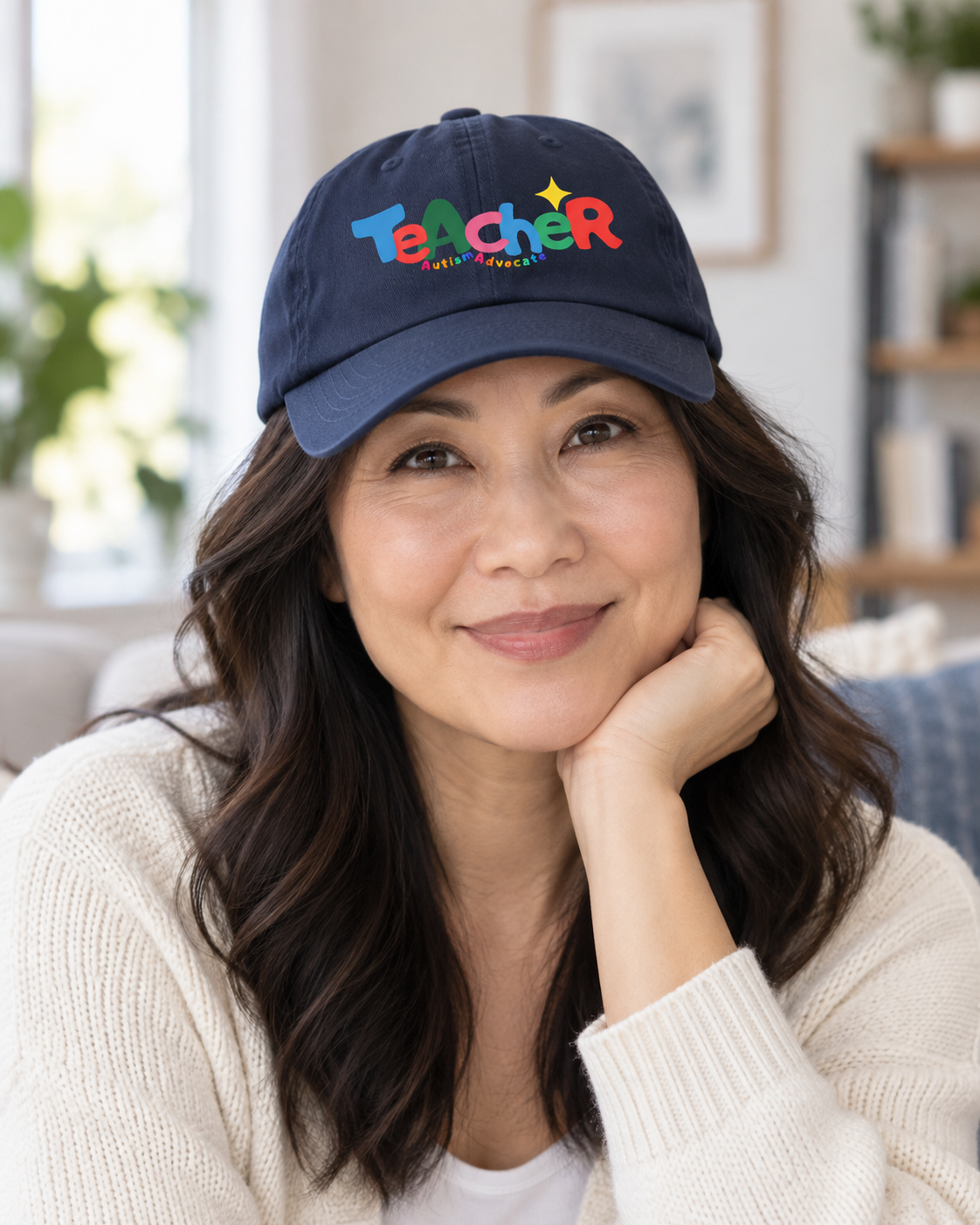 Teacher Autism Advocate Cap — Classic Dad Cap
