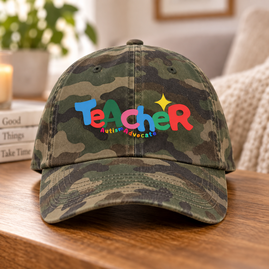 Teacher Autism Advocate Cap — Classic Dad Cap