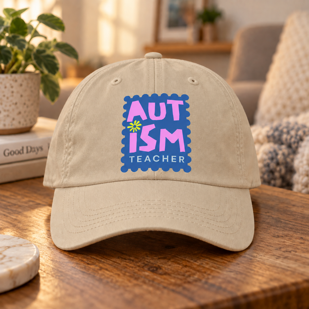 Autism Teacher Cap — Classic Dad Cap