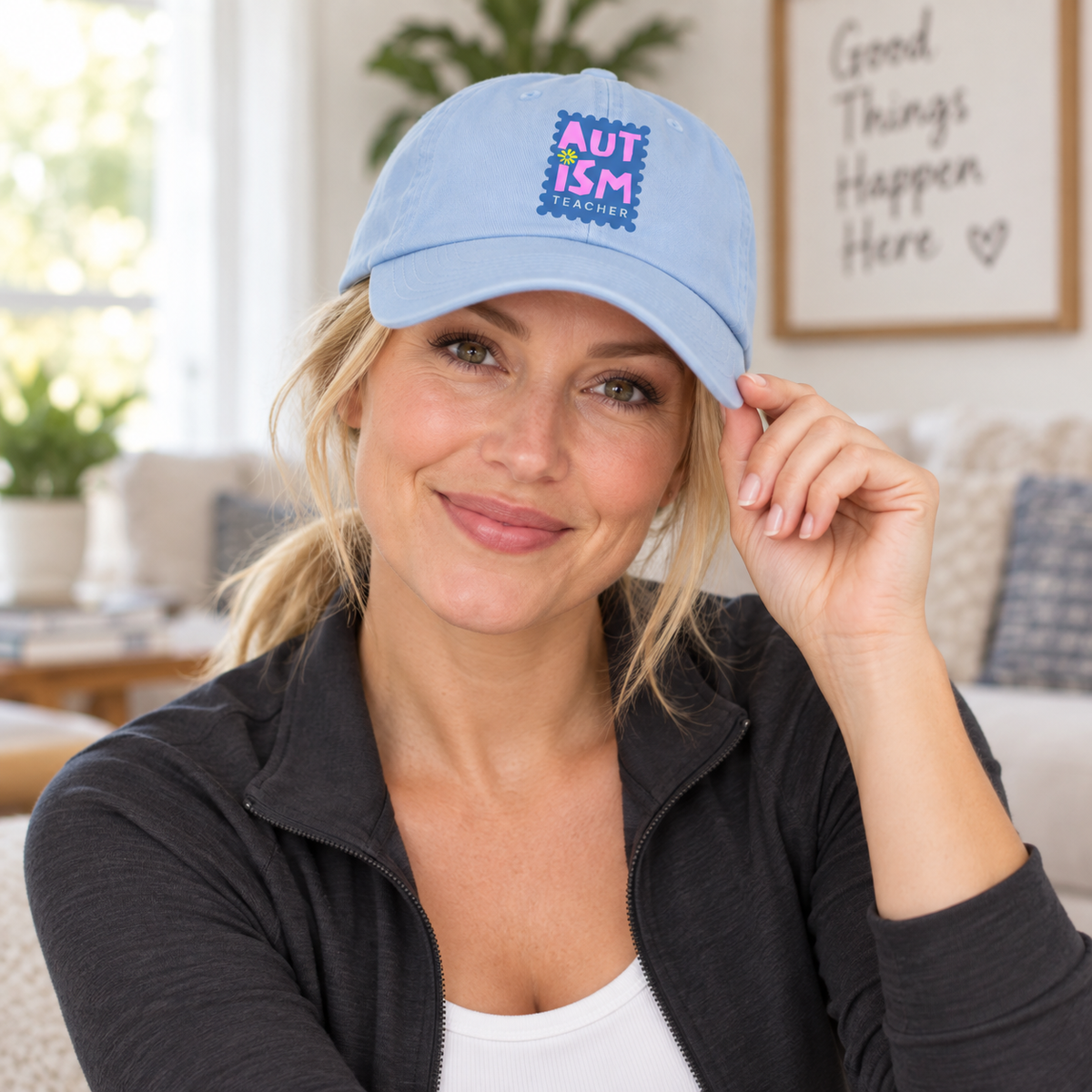 Autism Teacher Cap — Classic Dad Cap