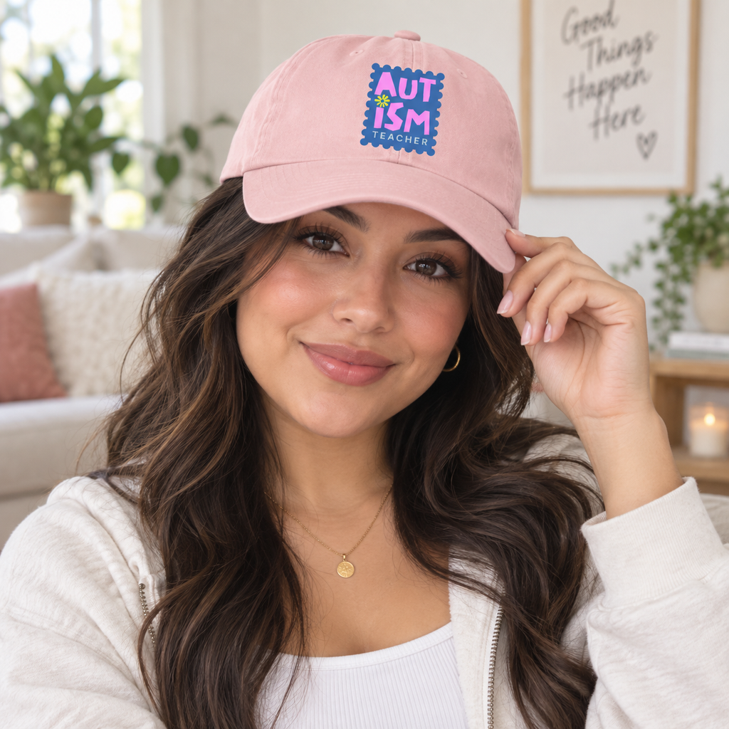 Autism Teacher Cap — Classic Dad Cap