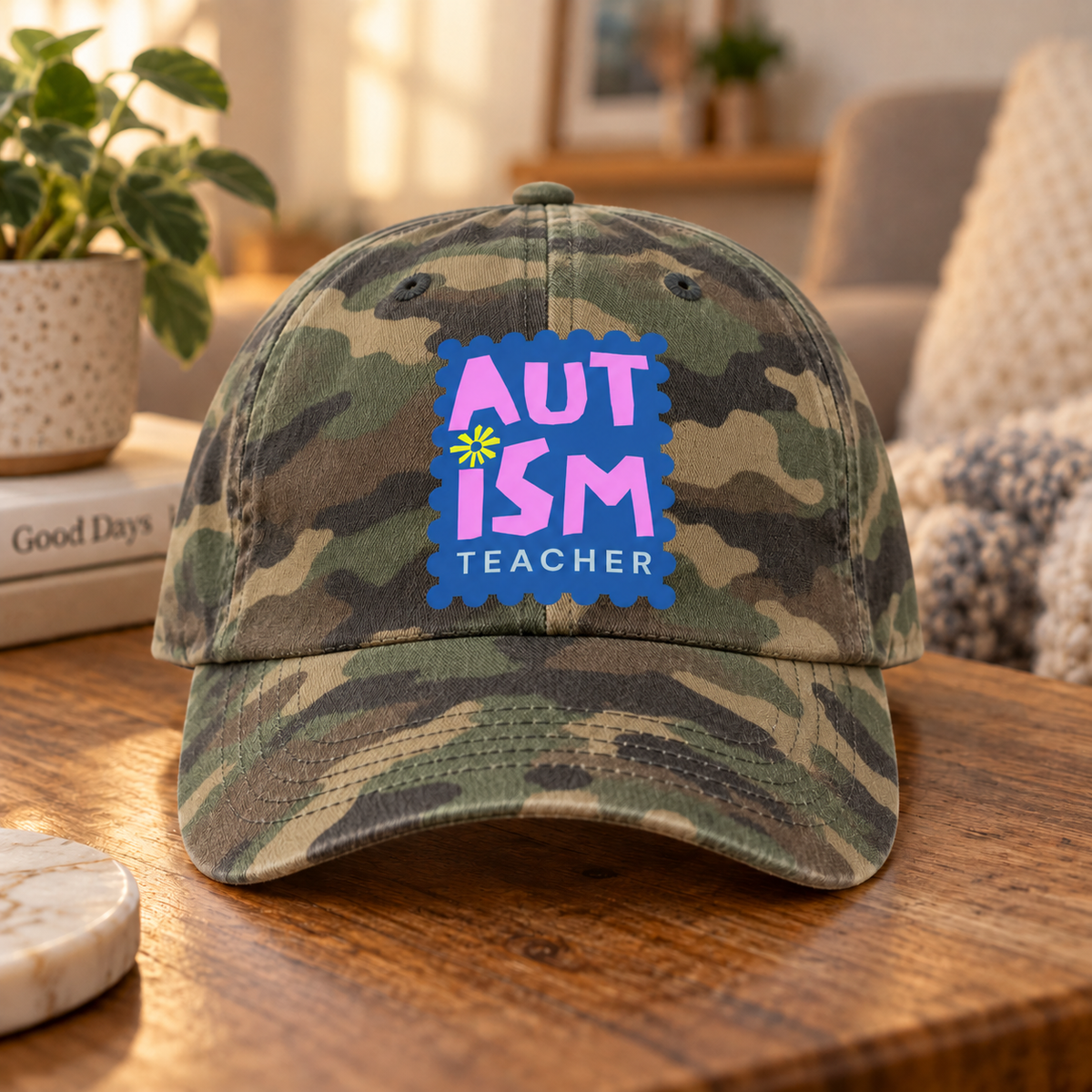 Autism Teacher Cap — Classic Dad Cap