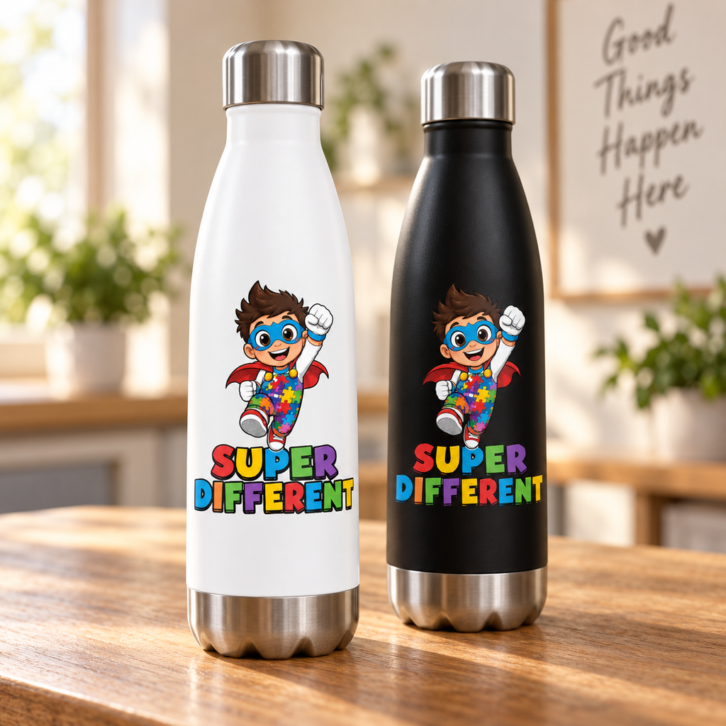 Super Different Water Bottle — 17oz Stainless Steel Bottle