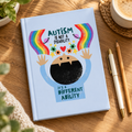 Autism Is Not a Disability — Lined Hardcover Journal