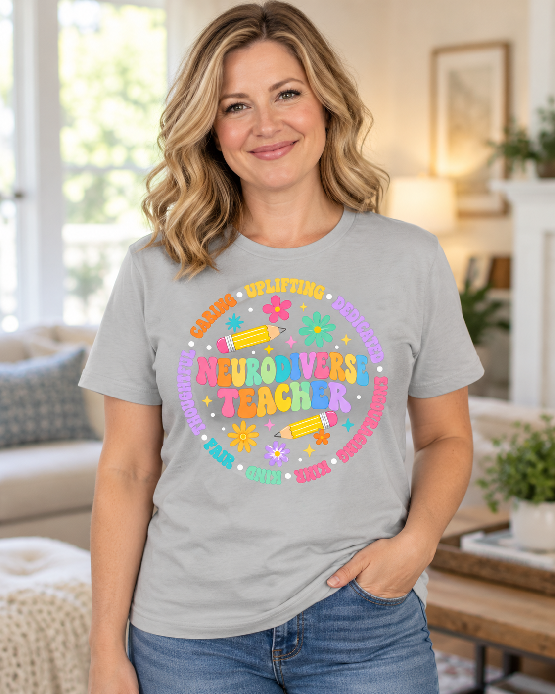 Neurodiverse Teacher | Autism Awareness Shirt For Teachers