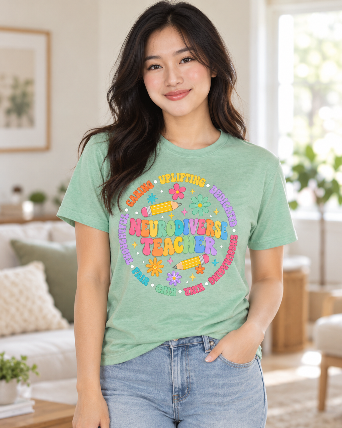 Neurodiverse Teacher | Autism Awareness Shirt For Teachers