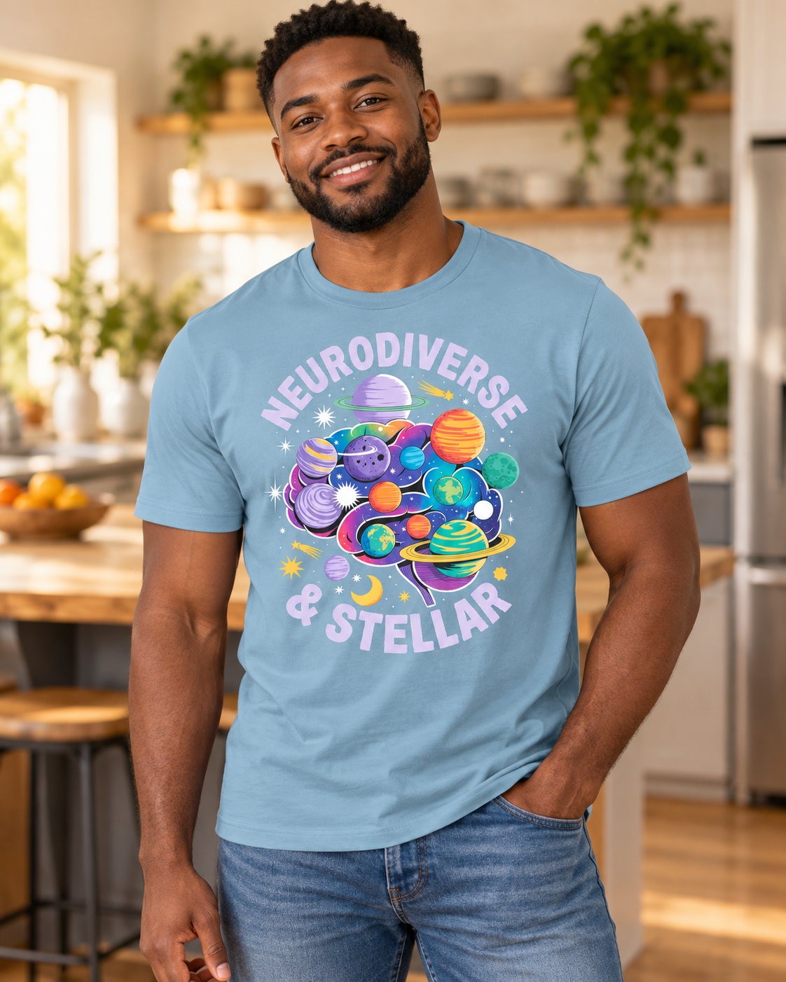 Neurodiverse & Stellar | Autism Awareness Shirt For Men & Women