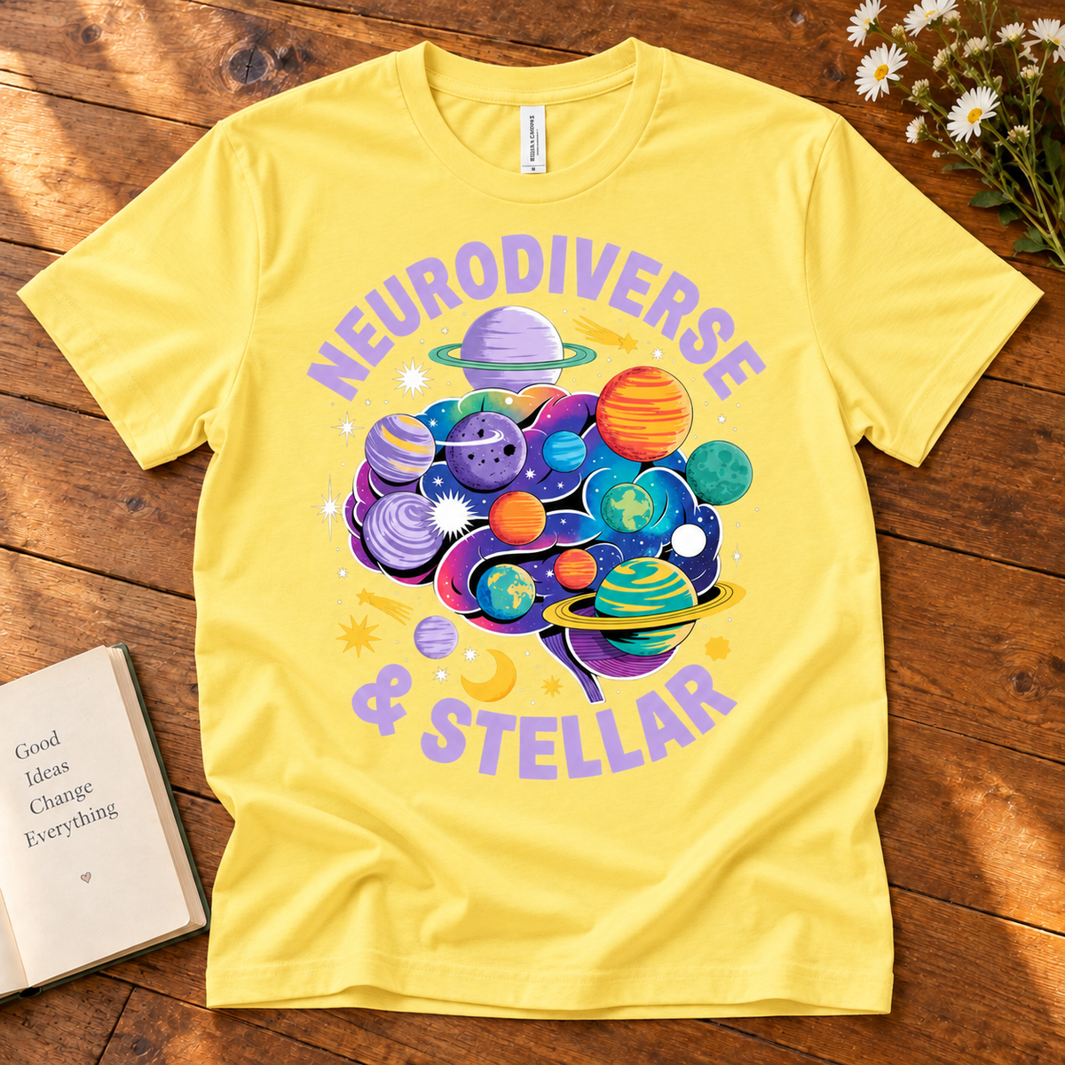 Neurodiverse & Stellar | Autism Awareness Shirt For Men & Women