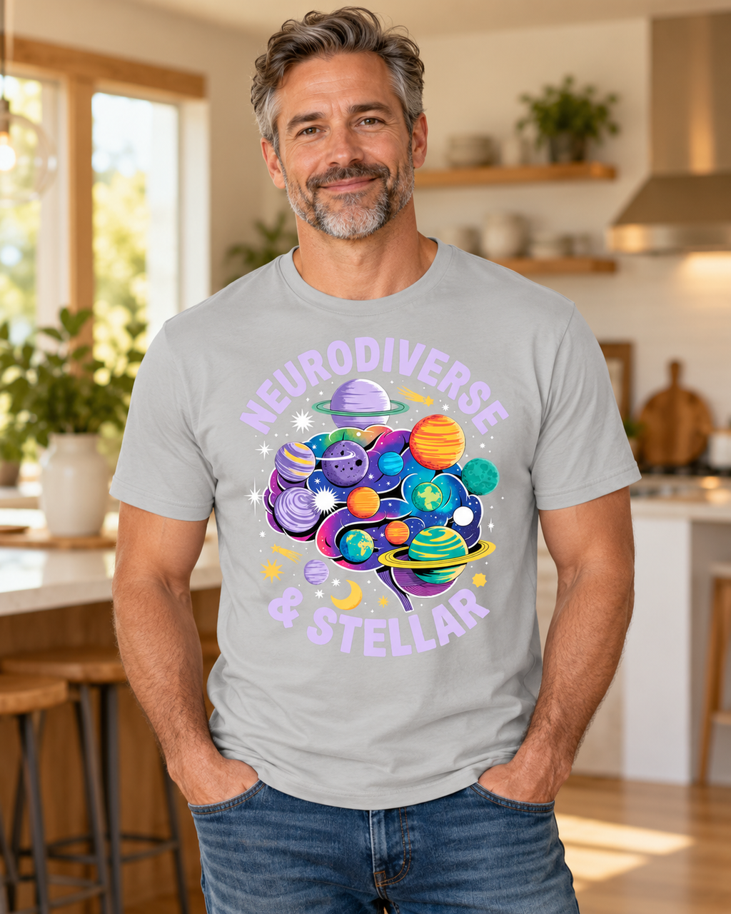 Neurodiverse & Stellar | Autism Awareness Shirt For Men & Women