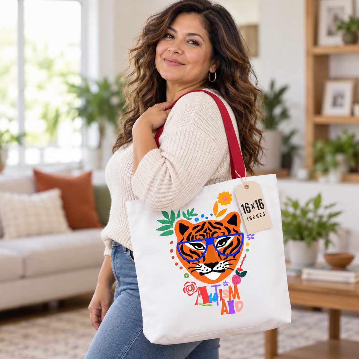 Tiger – Autism Aid Tote Bag