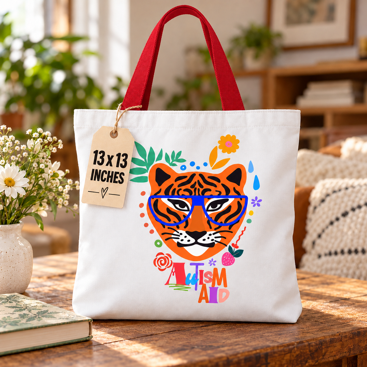 Tiger – Autism Aid Tote Bag