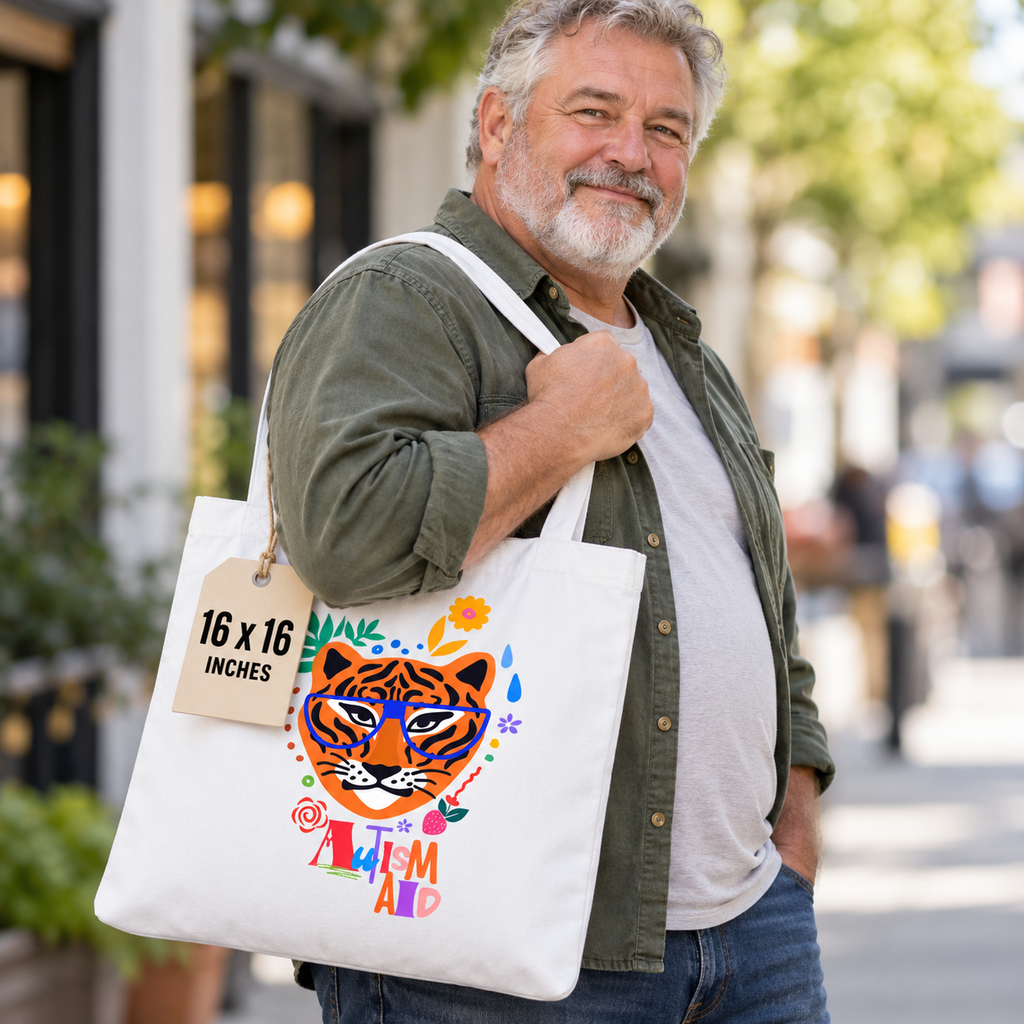 Tiger – Autism Aid Tote Bag