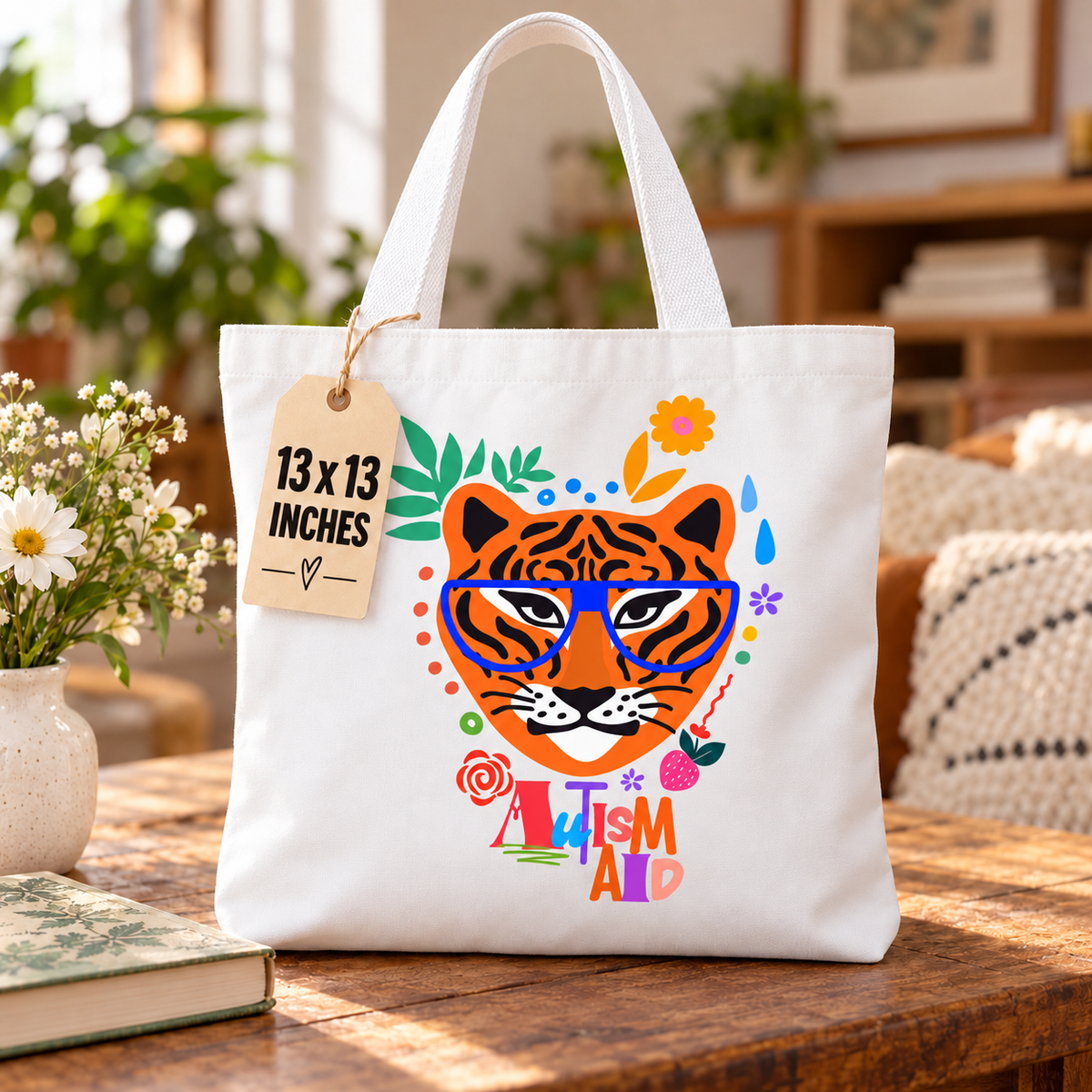 Tiger – Autism Aid Tote Bag