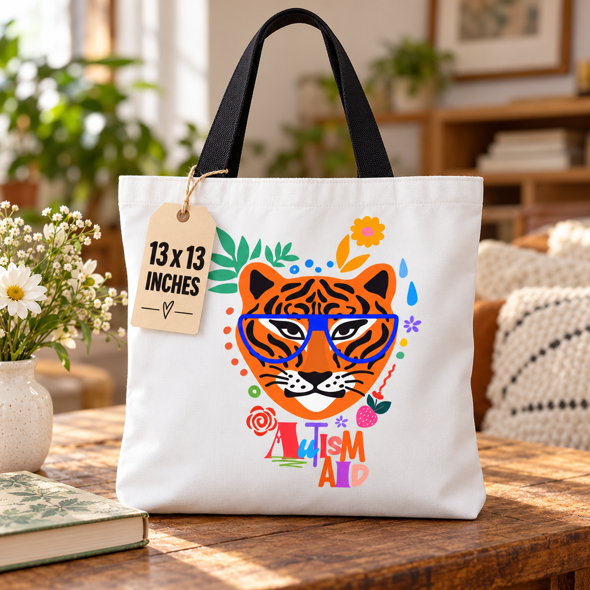 Tiger – Autism Aid Tote Bag