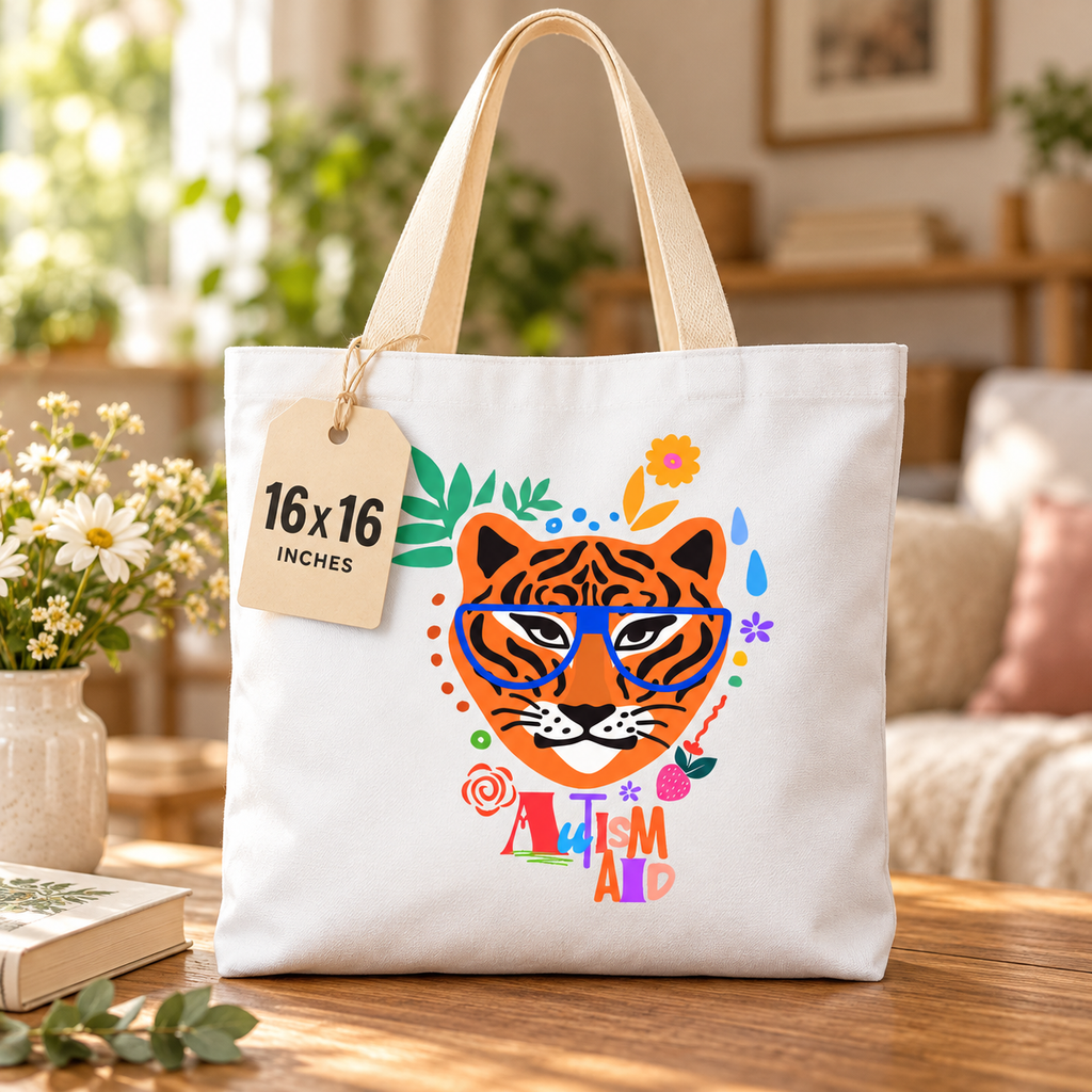 Tiger – Autism Aid Tote Bag