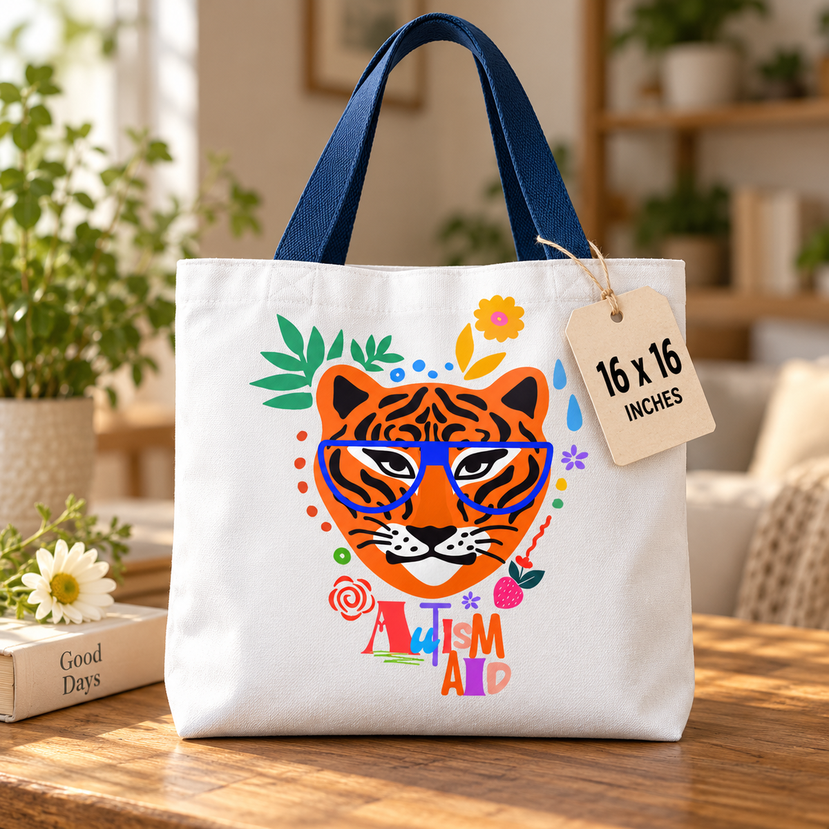 Tiger – Autism Aid Tote Bag