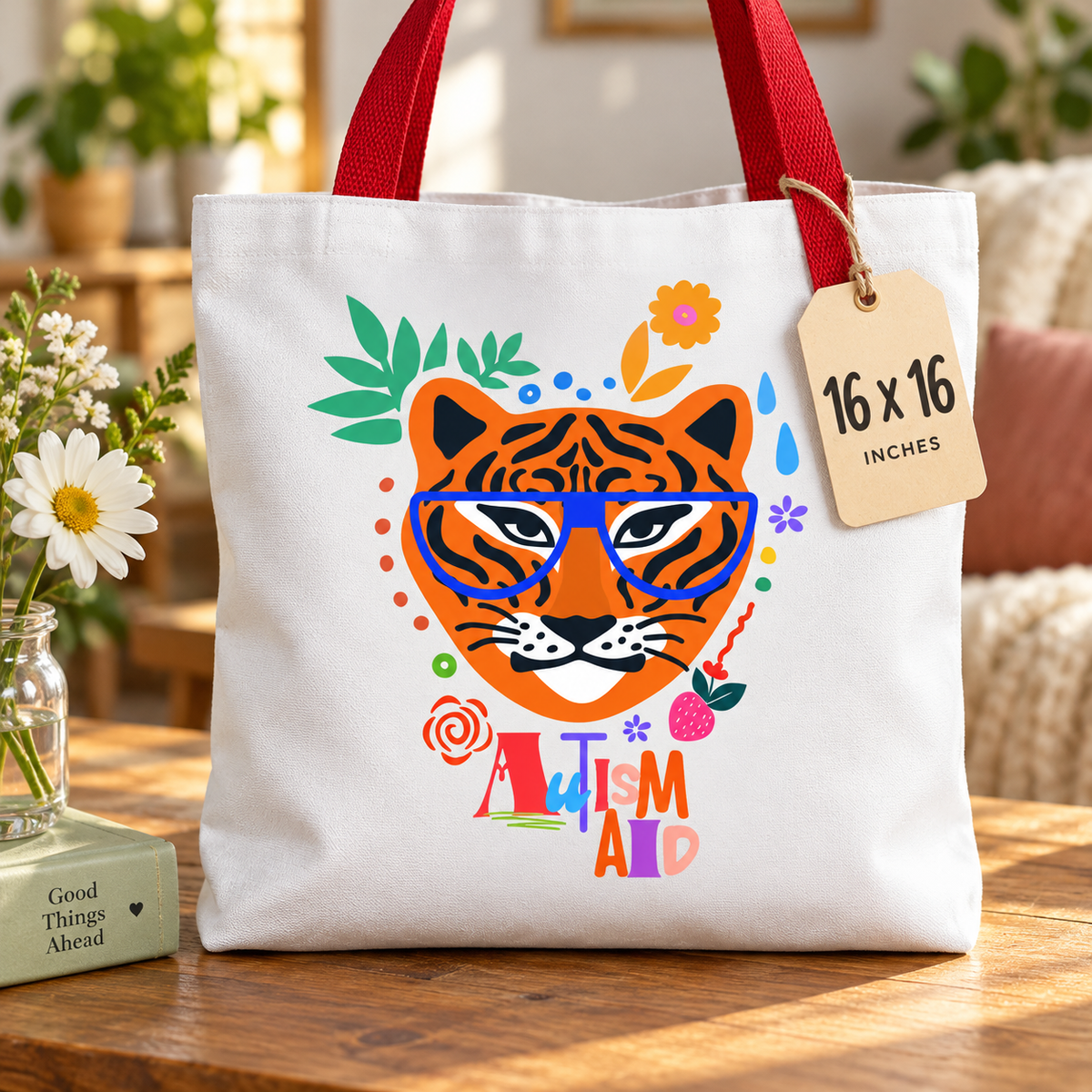 Tiger – Autism Aid Tote Bag