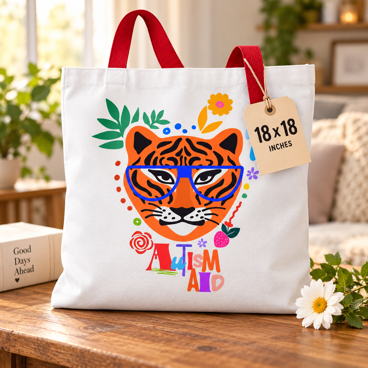 Tiger – Autism Aid Tote Bag