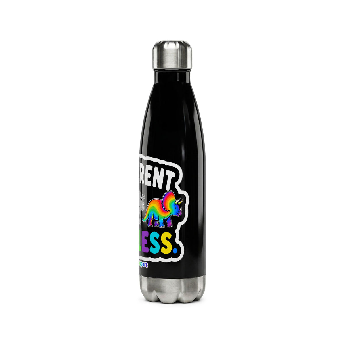 Different Not Less Water Bottle — 17oz Stainless Steel Bottle