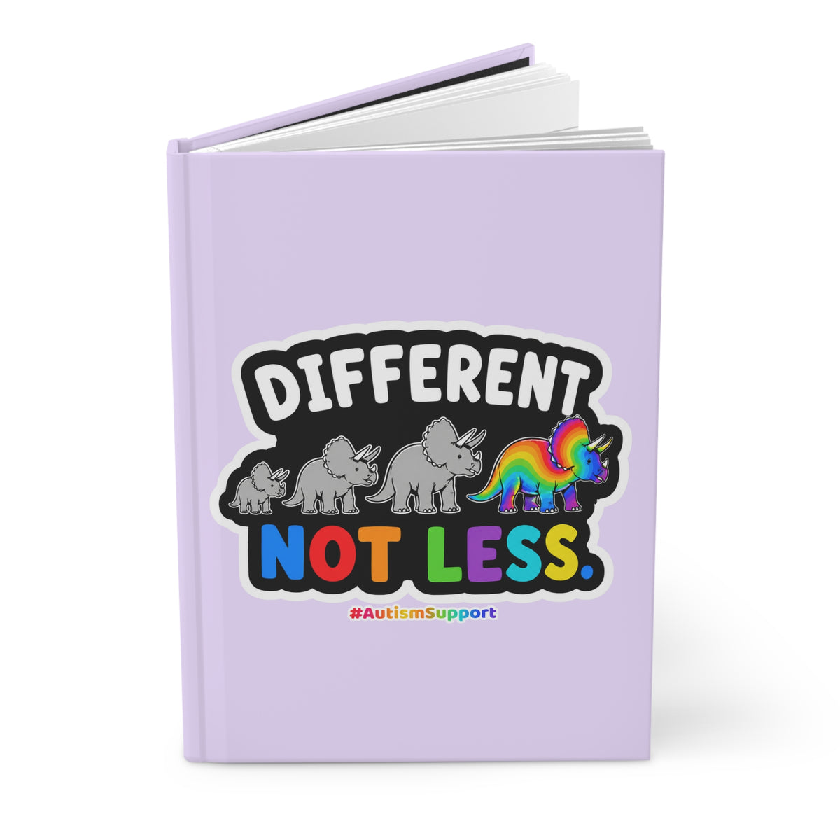 Different Not Less Journal — Hardcover Matte Journal